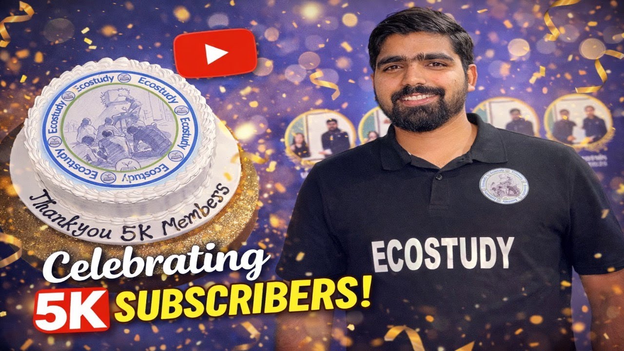 5,000 Subscribers Celebration 🎉 | Thank You Ecostudy Family ❤️ 