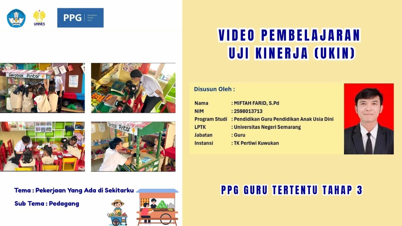 Video UKIN Edit 30 menit Jenjang TK || MIFTAH FARID
