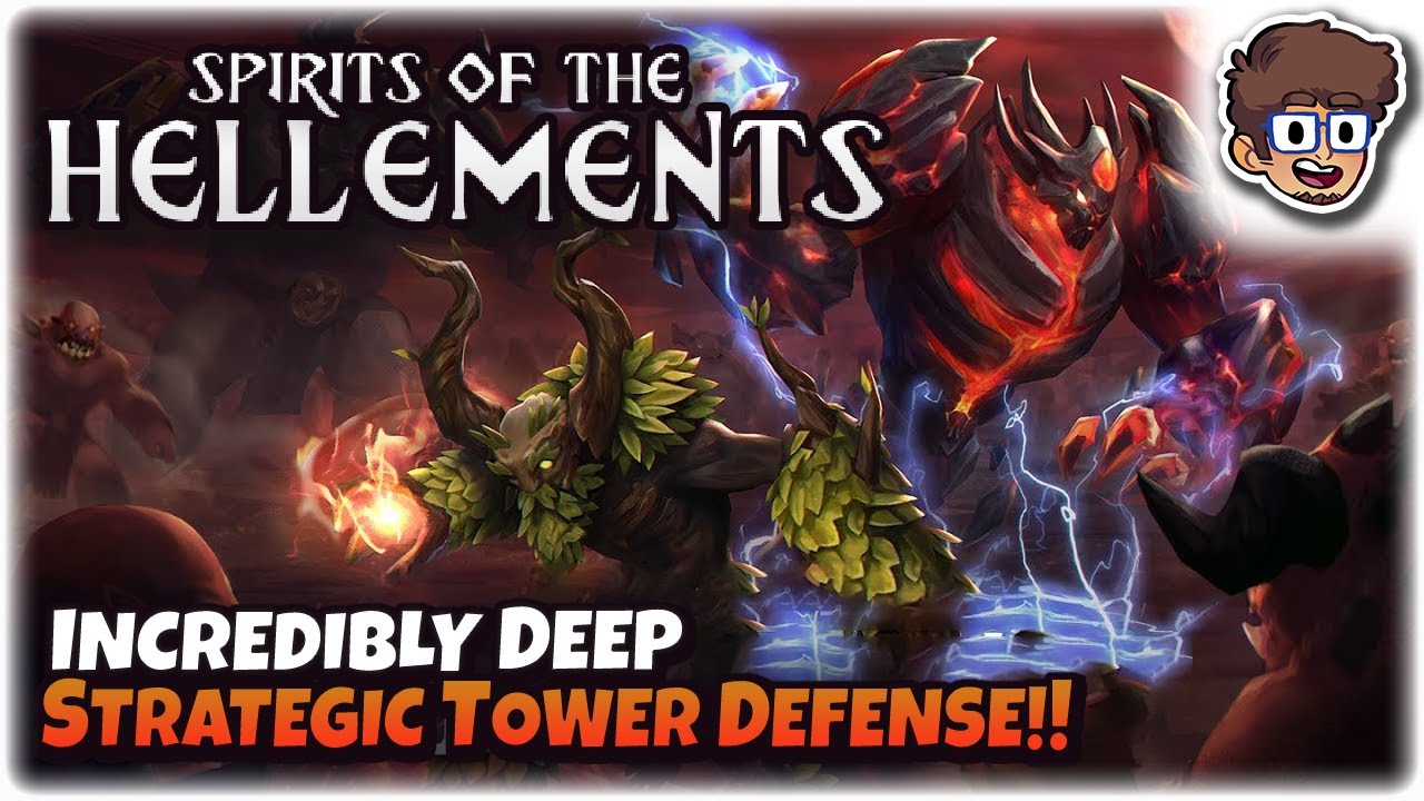 INCREDIBLY DEEP STRATEGIC TOWER DEFENSE! | Let's Try Spirits of the Hellements
