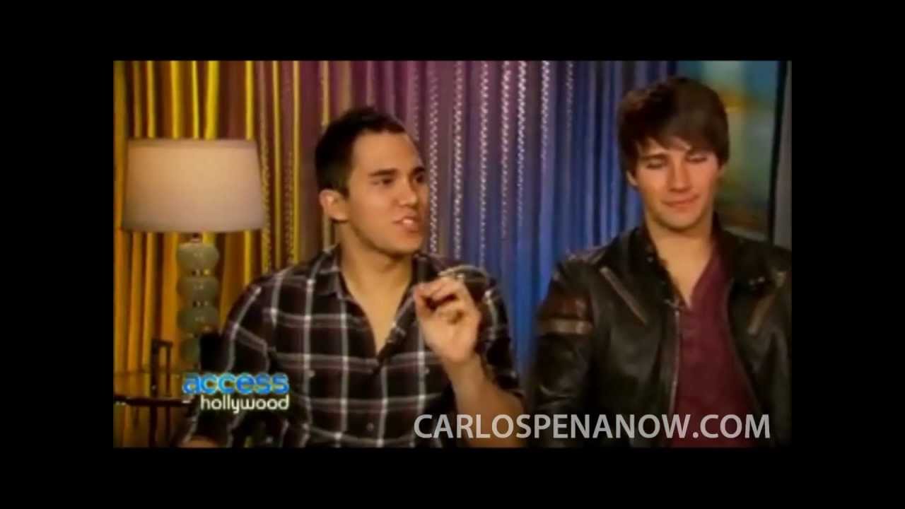 Carlos Pena and James Maslow Talk to Access Hollywood