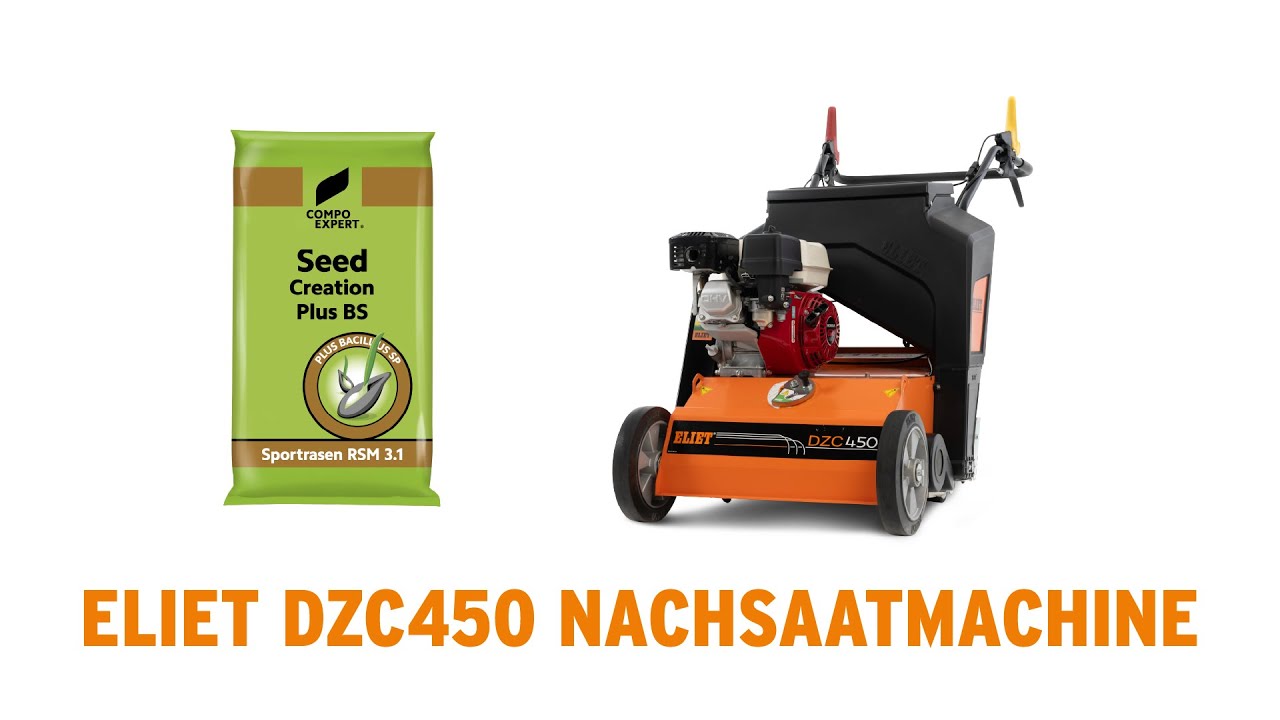 ELIET DZC450 Nachsaatmachine | ELIET & COMO EXPERT | 🇩🇪