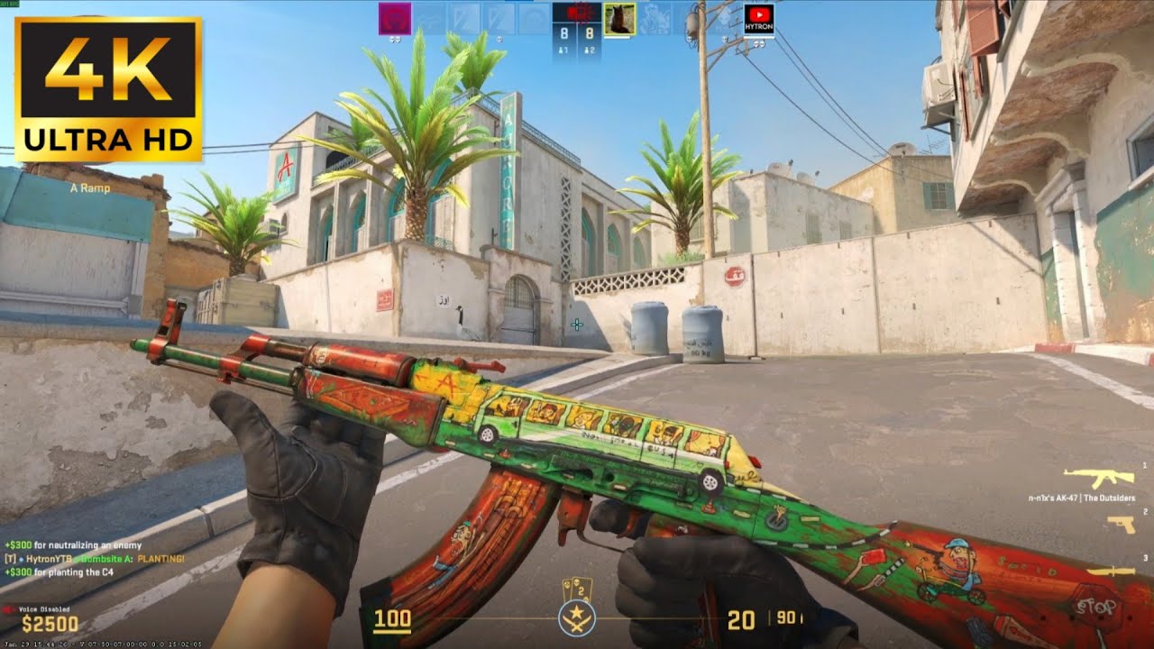 Counter Strike 2 Best Gameplay 4K (No Commentary)