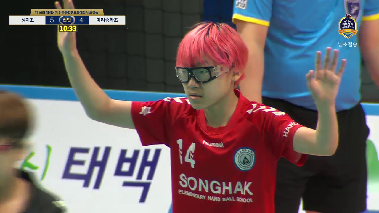 성지초 vs 이리송학초_190717_제16회 태백산기 전국종합핸드볼대회 남초결승