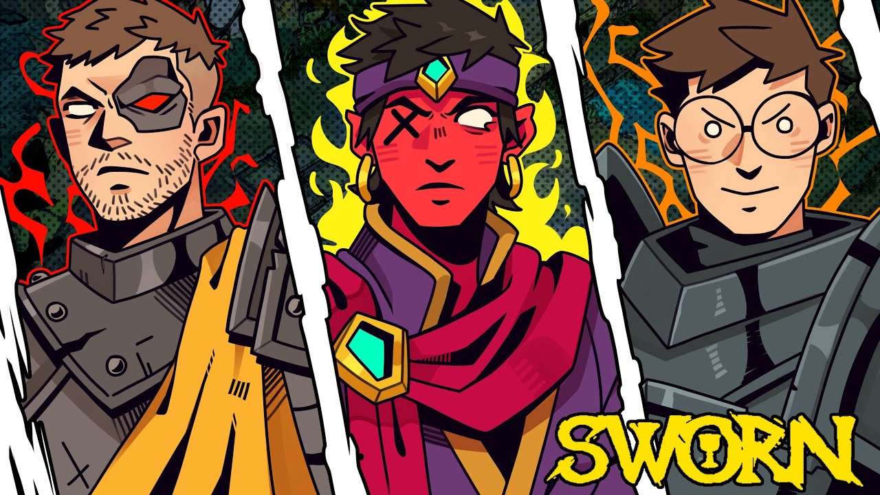 THIS GAME IS A CO-OP HADES AND IT'S INCREDIBLE!!! | Sworn (w/ Kyle and Terroriser)