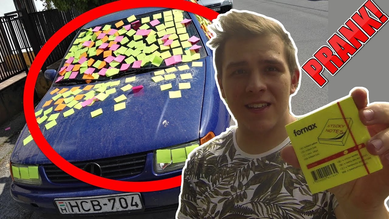 TELE RAGASZTOTTAM CETLIVEL EGY AUT&Oacute;T PRANK!