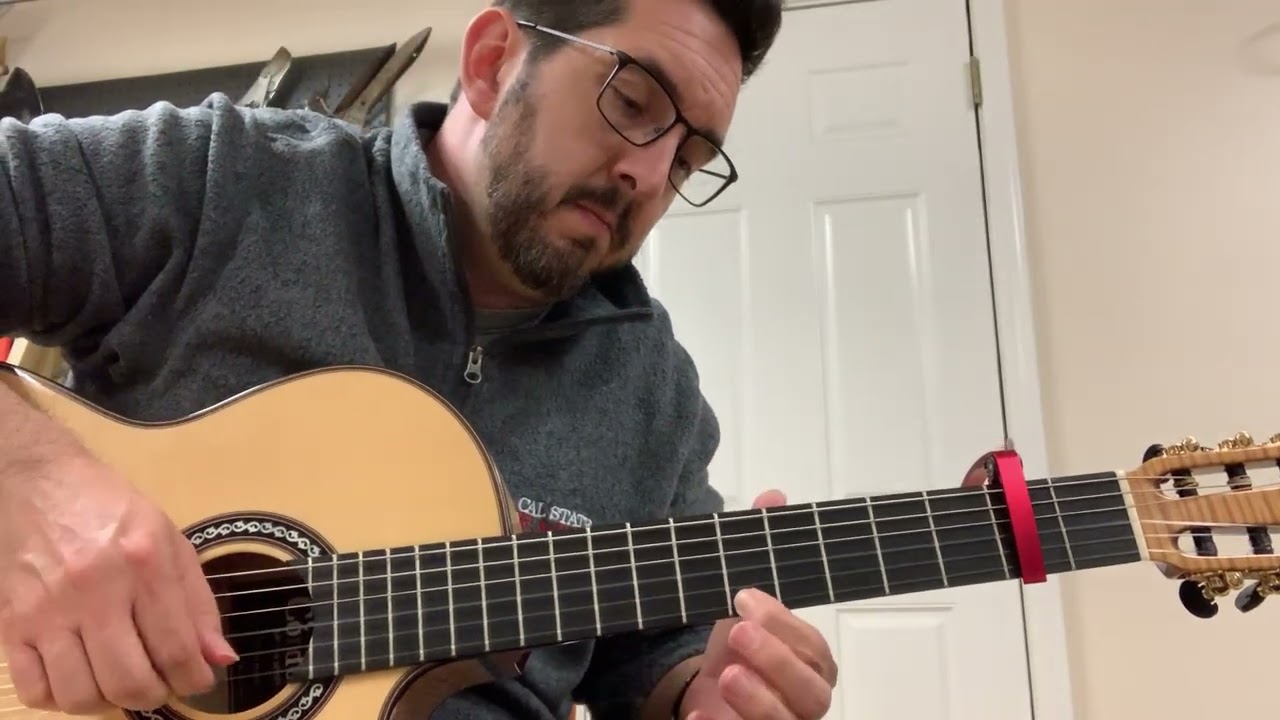 Knockin on heavens door.  Finger picked rendition 