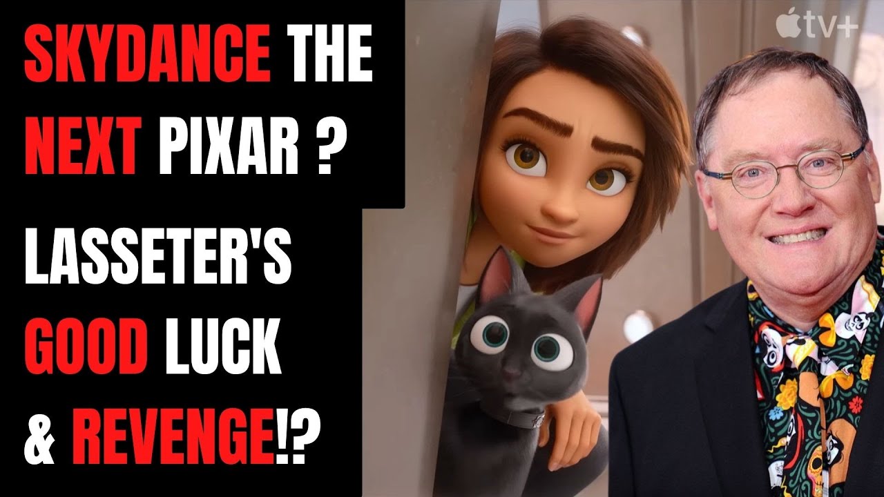Can Skydance & Apple Beat Pixar & Disney?  Lasseter's Lucky Revenge!?