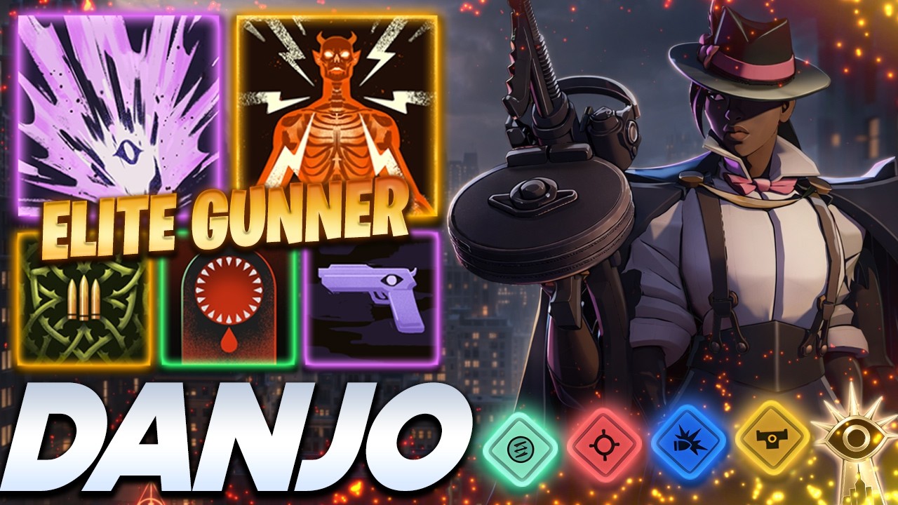 Danjo Wraith ELITE GUNNER - Deadlock Pro Gameplay & Guides [Watch & Learn]
