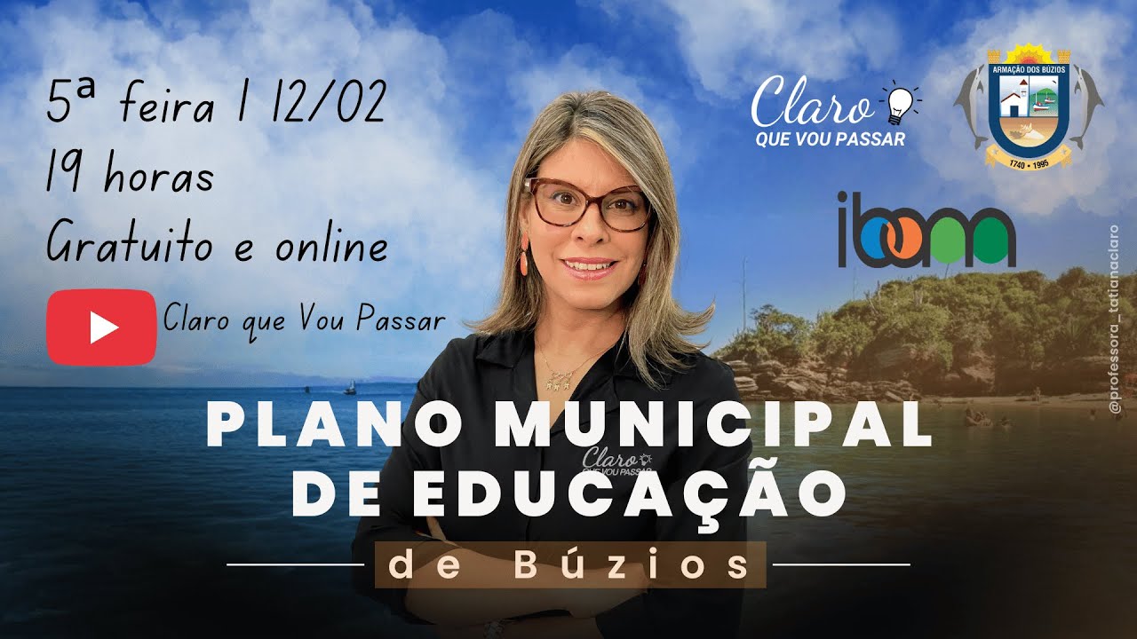 Plano Municipal de Educação de Búzios