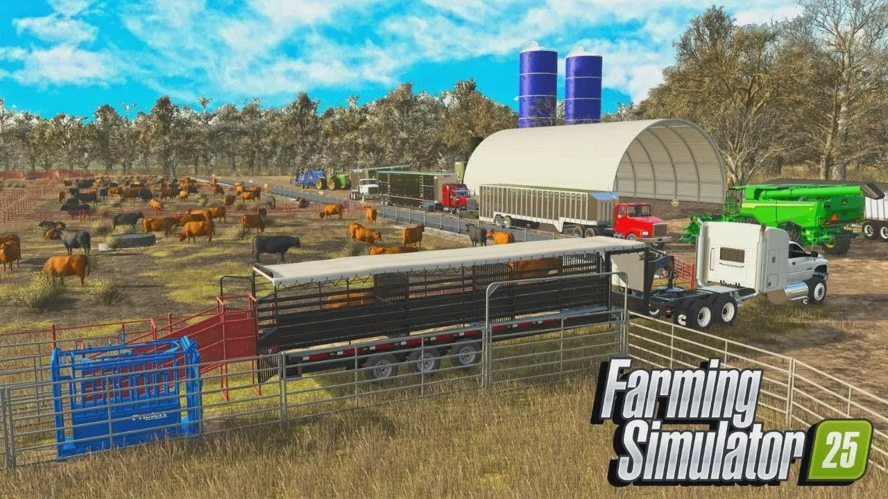 Faturei US$2.000.000 em um dia na fazenda da família? | Farming Simulator 25