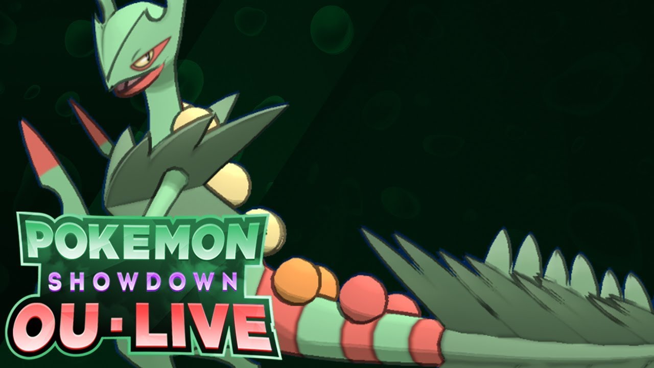 Mega Sceptile Triple Grass! Pokemon Showdown OU W/OPJellicent (Smogon USUM)