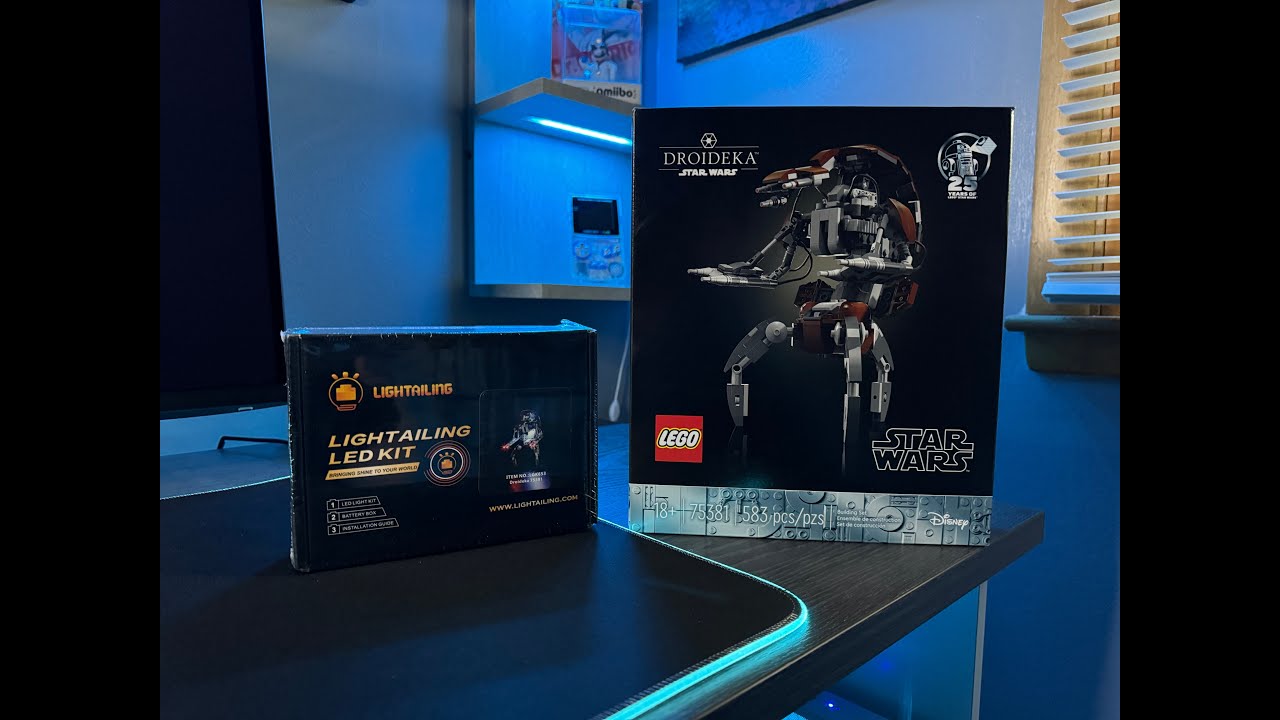 LEGO Droideka Speed Build