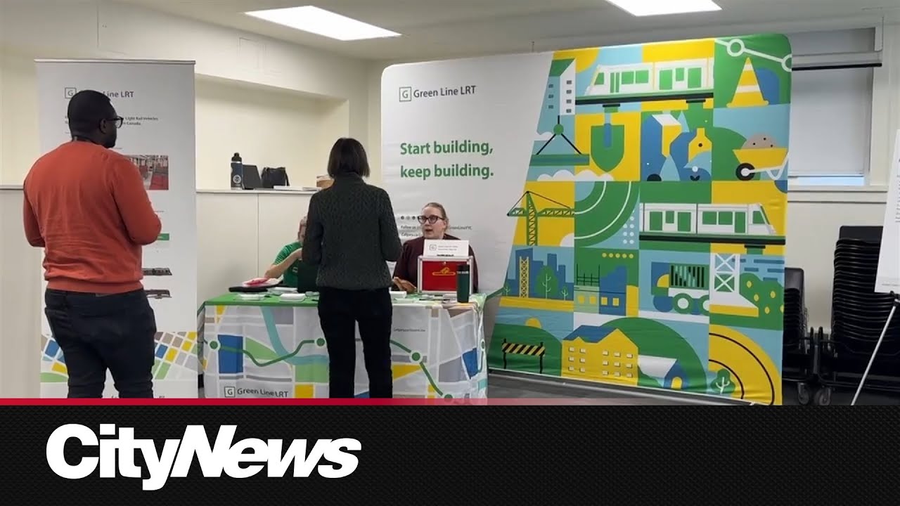 City of Calgary hosts in-person feedback session for Green Line LRT