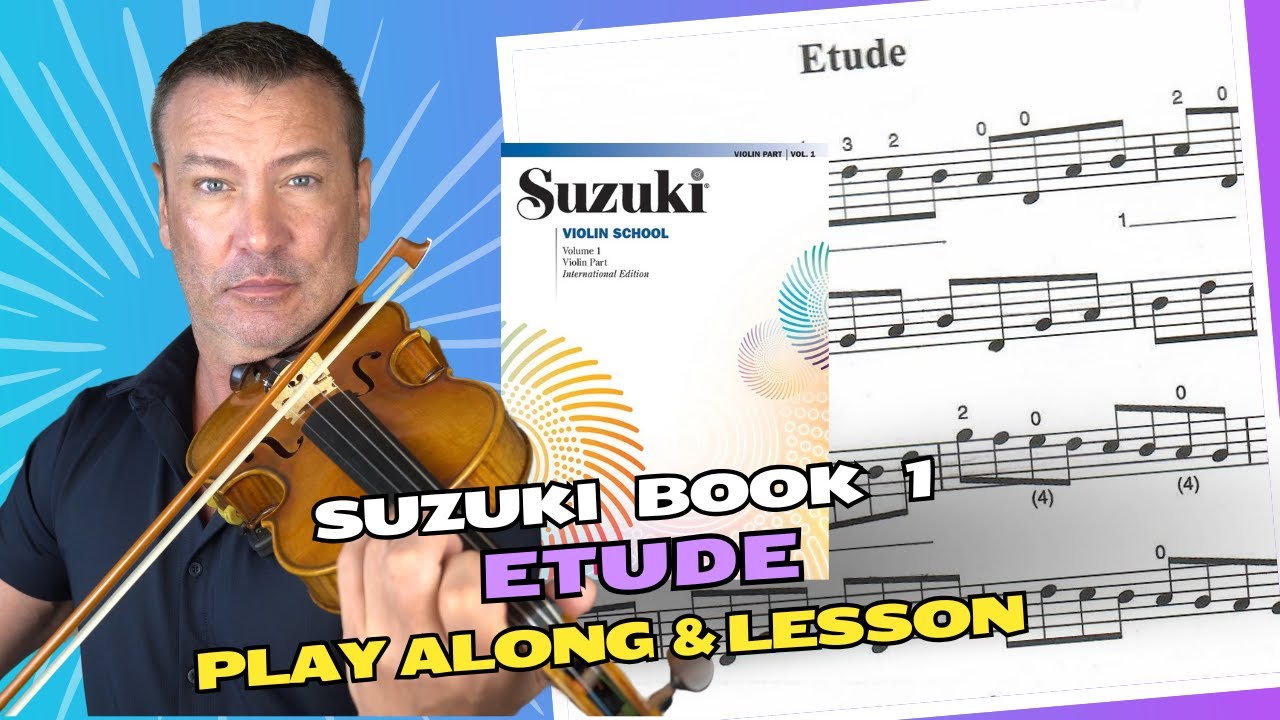 Suzuki Книга 1 - Этюд (Игра на скрипке и самоучитель)