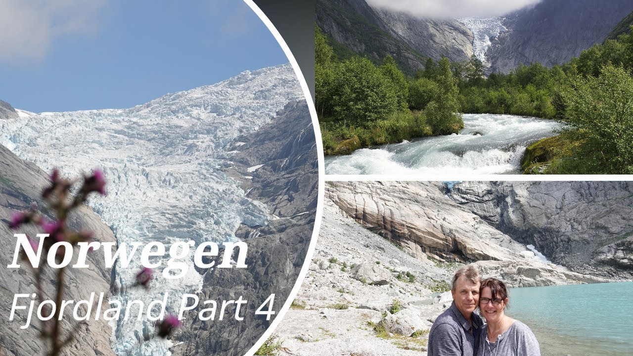 Norwegen, Norway - Der Süden - Fjordland - # 4: Gletscher Briksdalsbreen, beeindruckende Wanderung