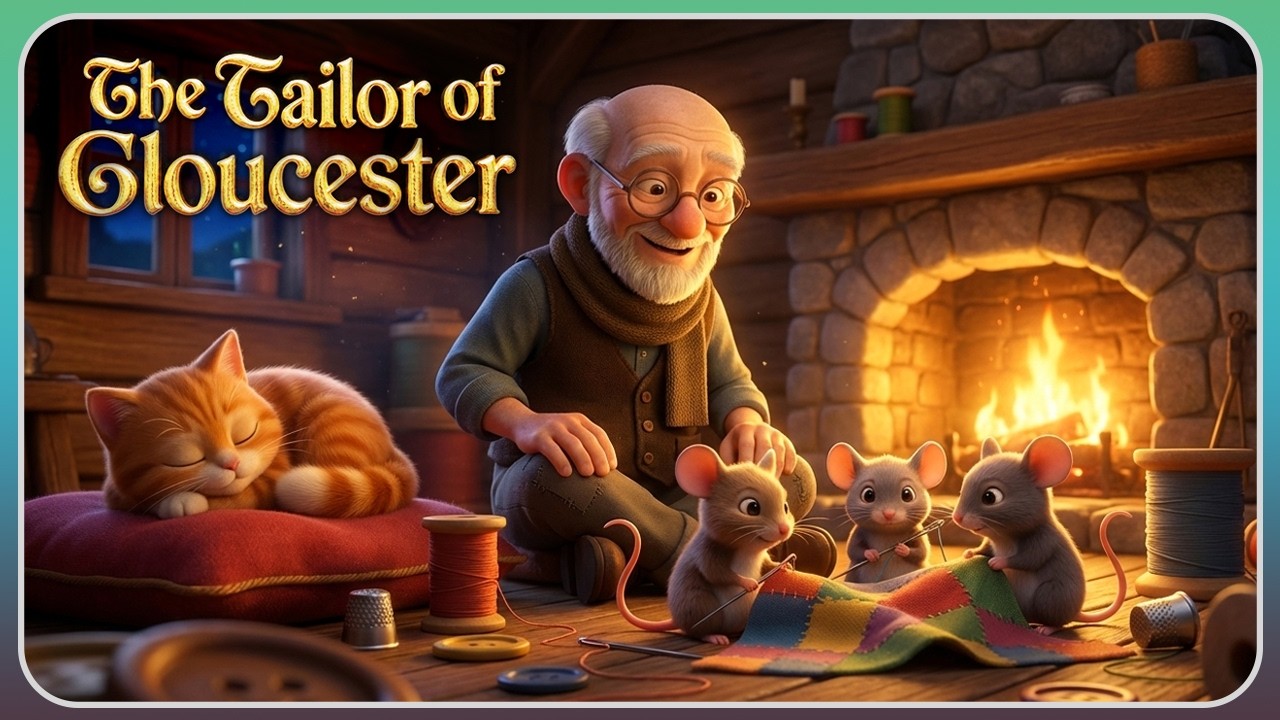 The Tailor of Gloucester | A Timeless Tale of Kindness and Christmas Miracles | Classic Fairy Tales