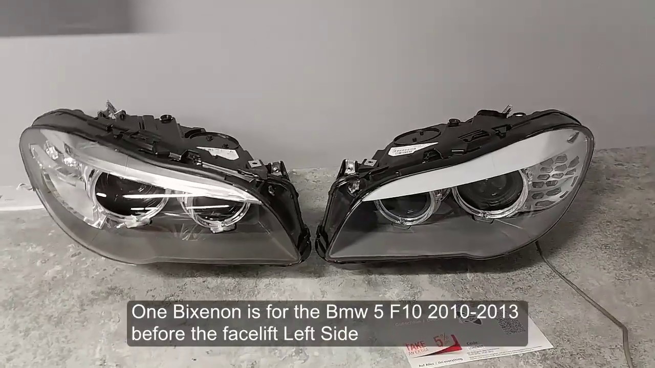 BMW 5 F10 Xenon Bixenon not Adaptive AHL Headlights Scheinwerfer Reflektory Module Ballast Moduły