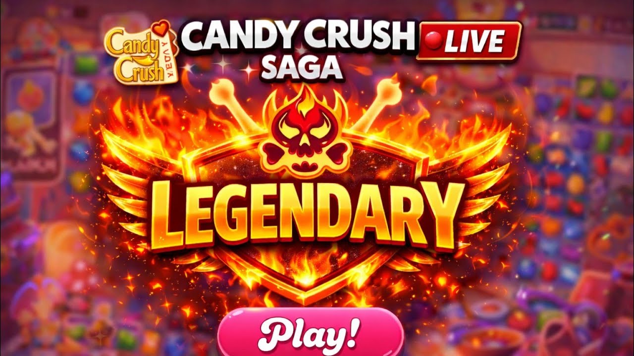 Candy Crush Saga Live 🔴 GAMEPLAY 🎮 ROAD TO 3000
