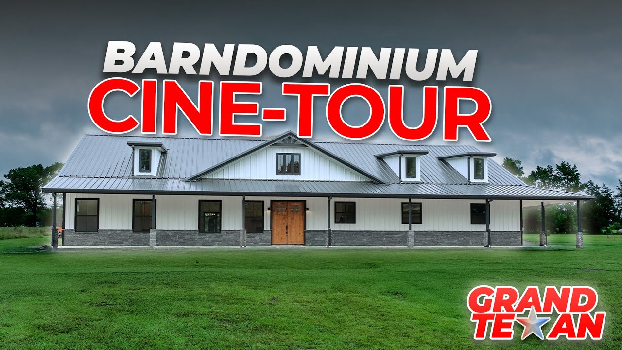 Grand Texan Barndominium Tour | 4,000 sqft plus 60x40 Man-Cave