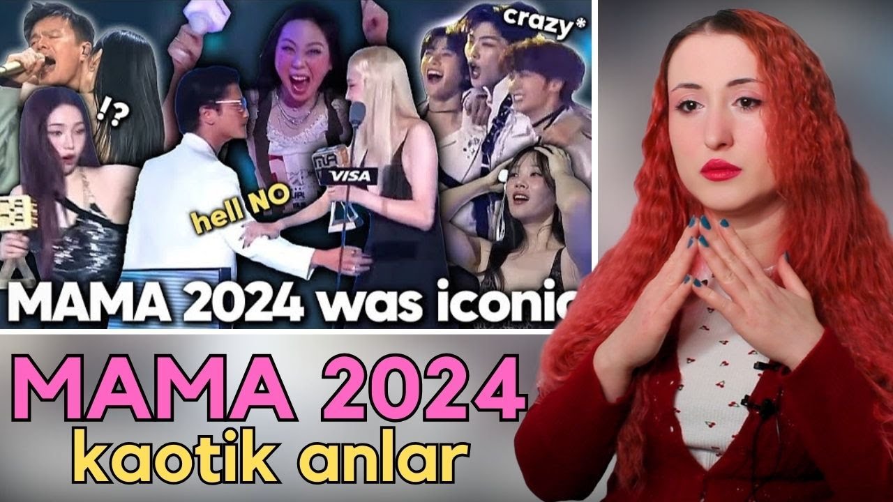 EN KAOTİK ÖDÜL TÖRENİ MAMA 2024 Tepki | KPOP TEPKİ | KPOP REACTION