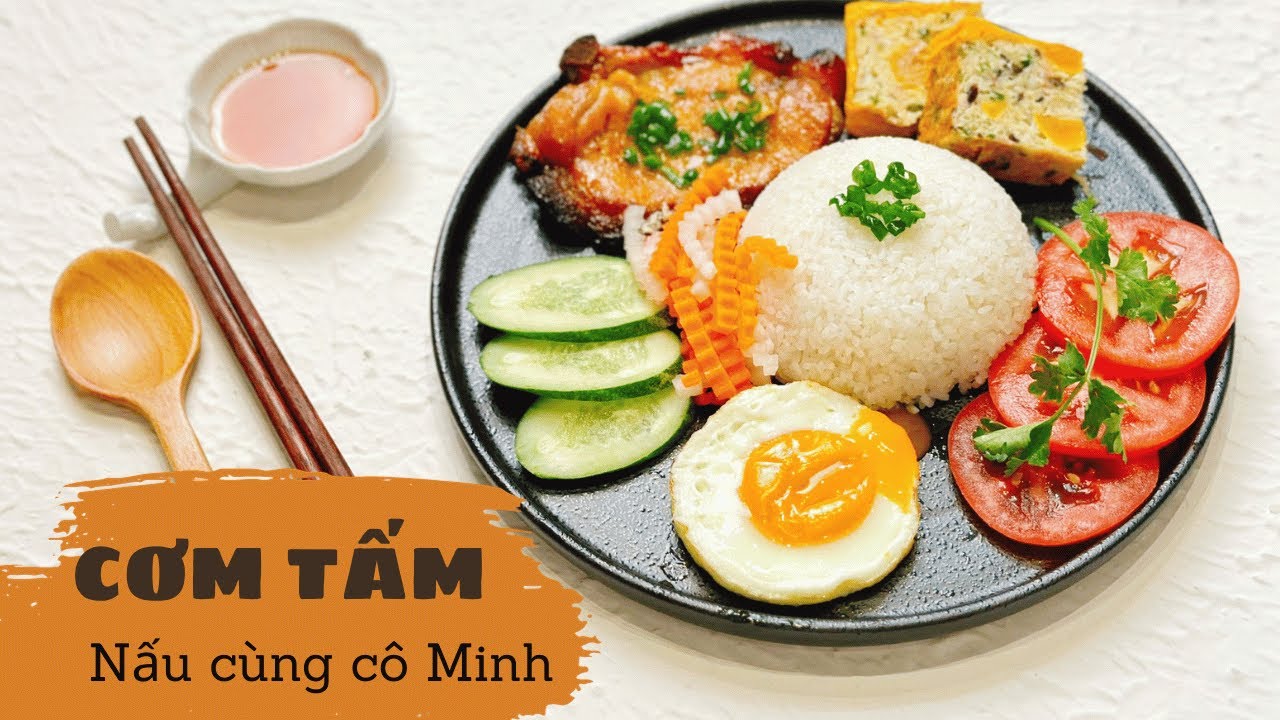 Livestream M&oacute;n cơm tấm ngon miệng c&ugrave;ng Bếp c&ocirc; Minh
