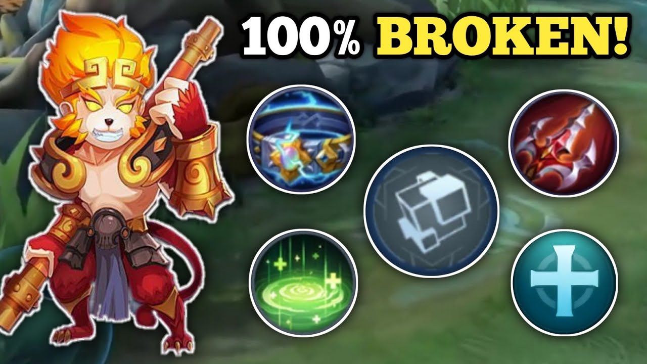 SEMI TANK SUN 100% BROKEN BUILD! (no cooldown!🙉) SUN BEST BUILD -MLBB