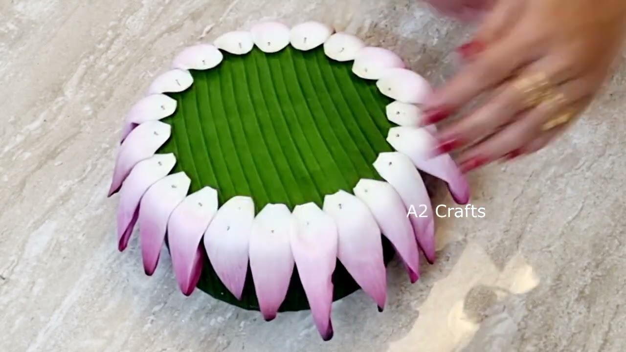 Lotus Asana For Varamahalakshmi Pooja 🌷