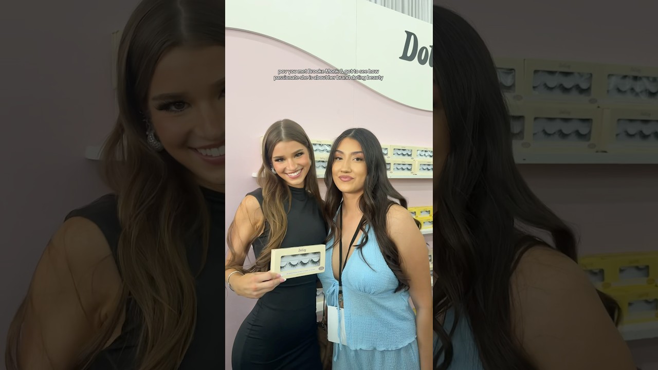 Such a sweet girl! @Brookemonk #brookemonk #doting #lashes #event