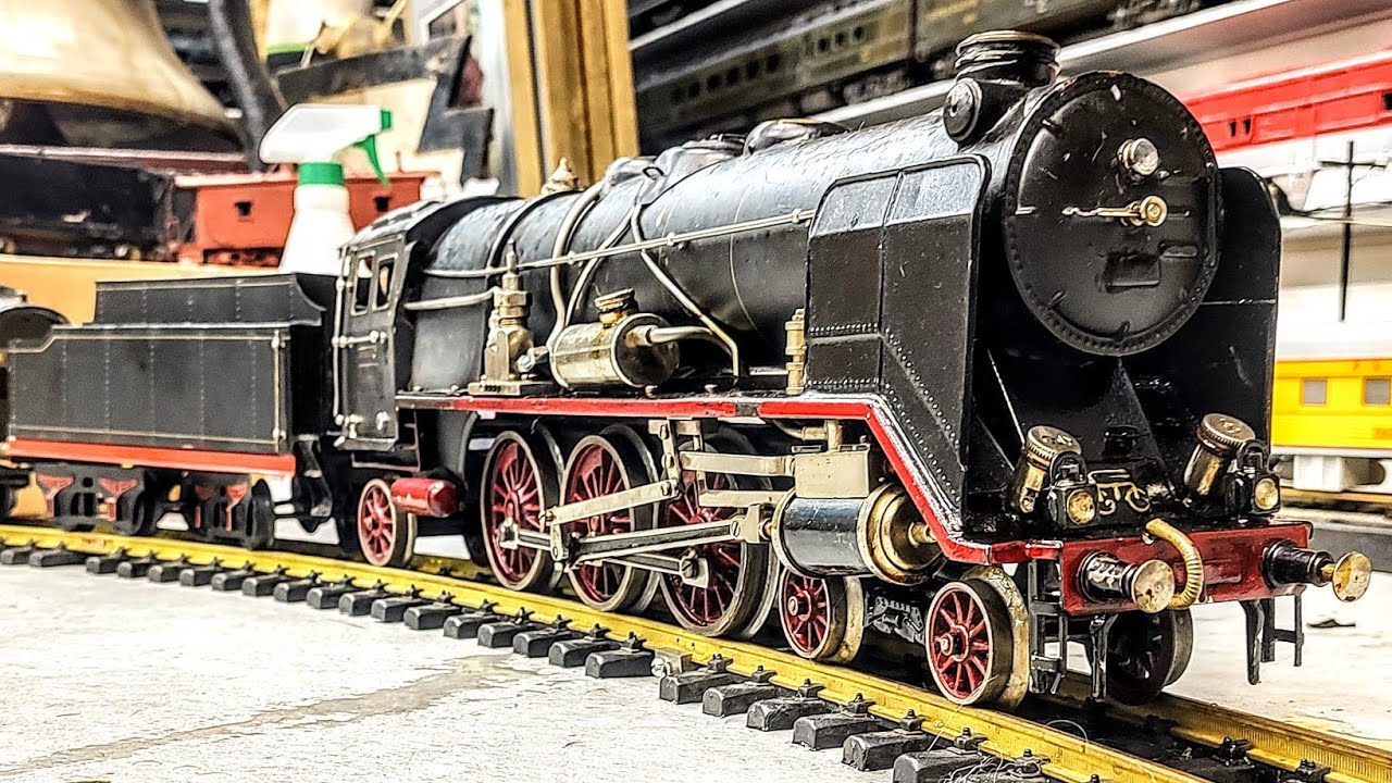 Maerklin HR Spur Gauge 1 Live Steam Locomotive Engine 1937-8 Running ! @vintage-model-trains