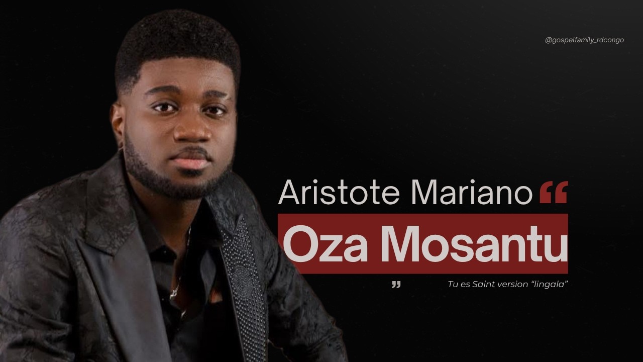 Oza Mosantu (Tu es Saint) avec Aristote Mariano #gospelmusic #rdc #worshipmusic