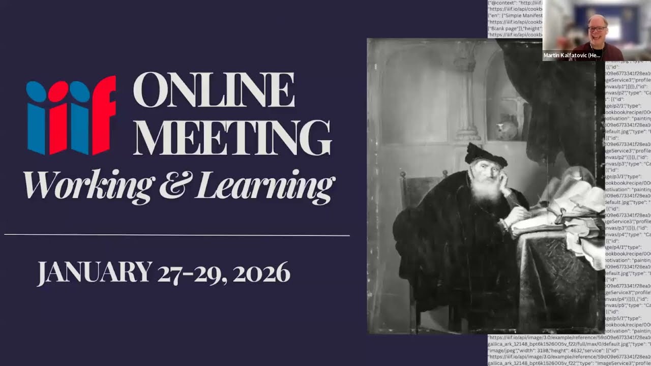2026 IIIF Online Meeting Plenary