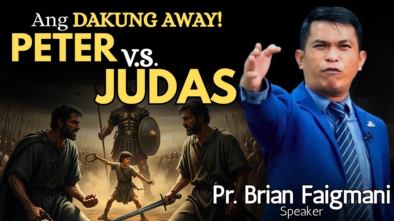 PAGBANTAY basin JUDAS KA! PETER V.S. JUDAS -  Pastor Brian Faigmani - PART 1
