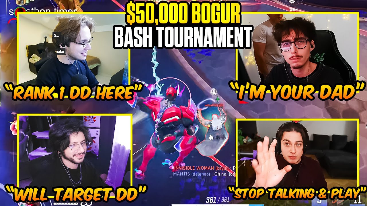 Necros & WhyAndr3w Got HEATED at the $50,000 Bogur Bash!