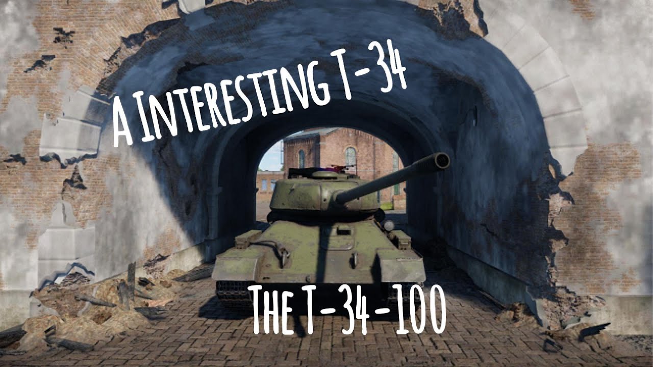 A Interesting T-34 - The T-34-100