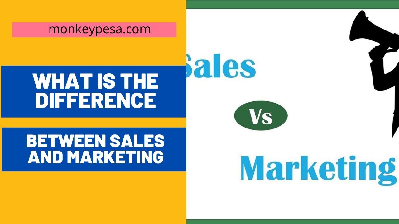 What is the Difference between sales and Marketing (Simplest explanation on the internet)