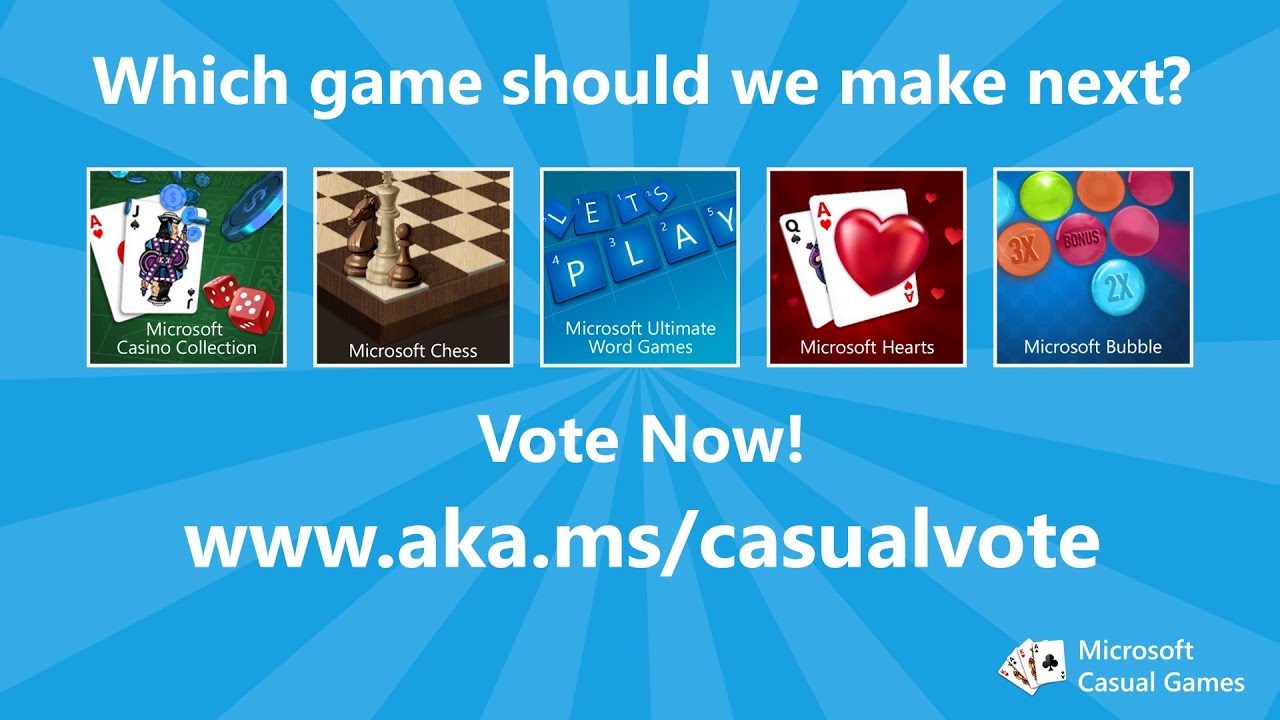 Help Choose Microsoft's next Casual Game