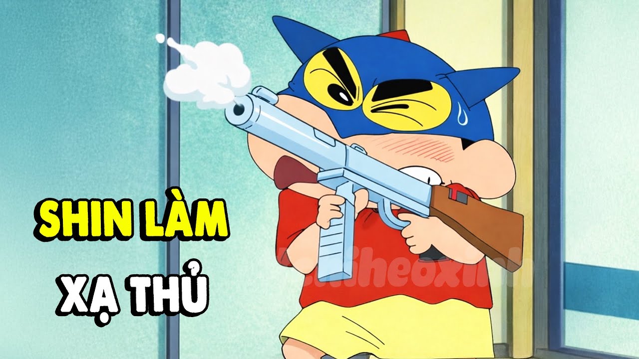 Shin Tập Mới Để Ăn Cơm 133 - Siêu Tổng Hợp Shin - Cấm Cười Khi Ăn | Shin Cậu Bé Bút Chì Lồng Tiếng