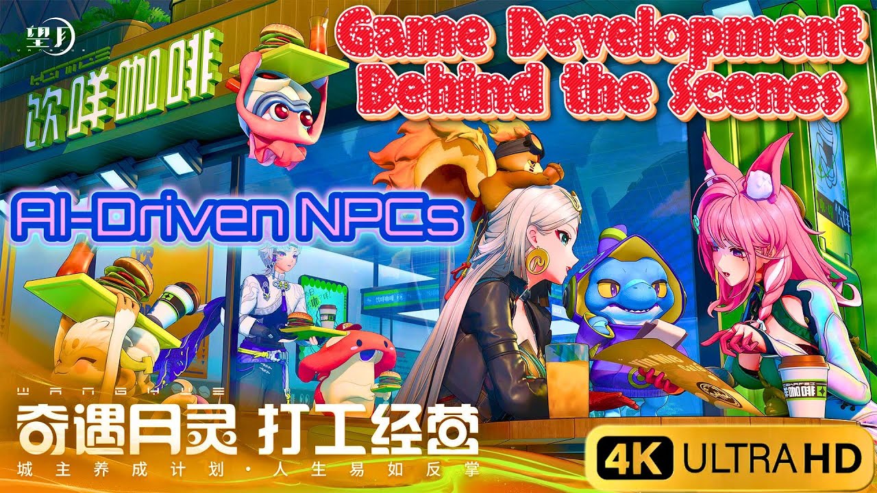 AI-Driven NPCs Have Personalities❗️From Developers: Game Development Behind the Scene❗️Moon Gaze 望月