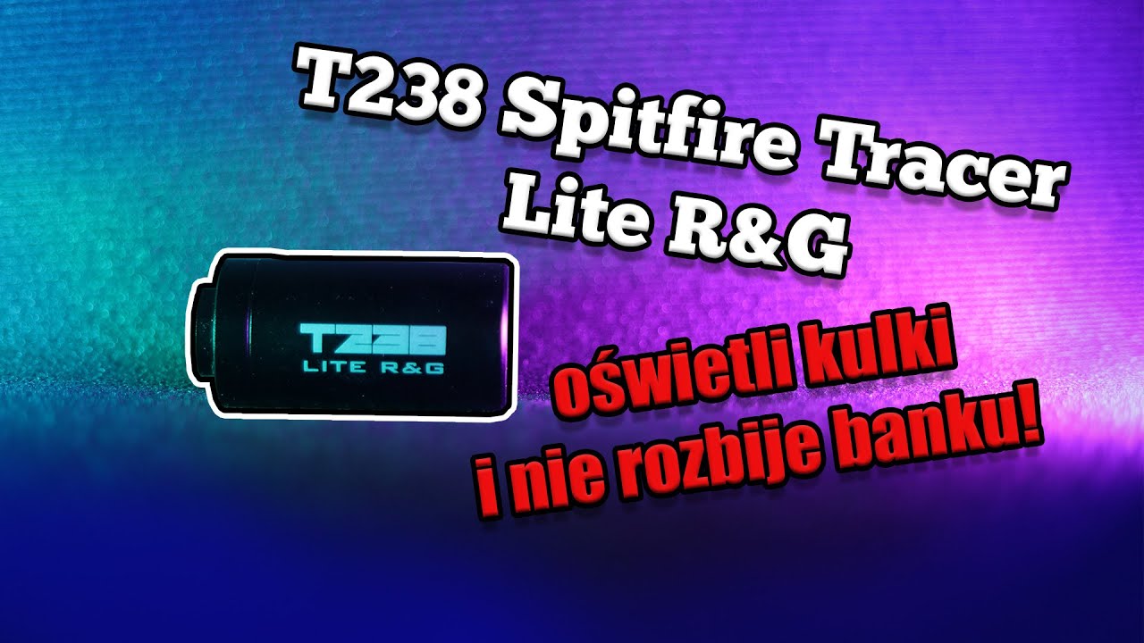 Zanim kupisz: Tracer T238 Lite R&G #tracer #spitfire #ar15 #airsoft #speedball #softair