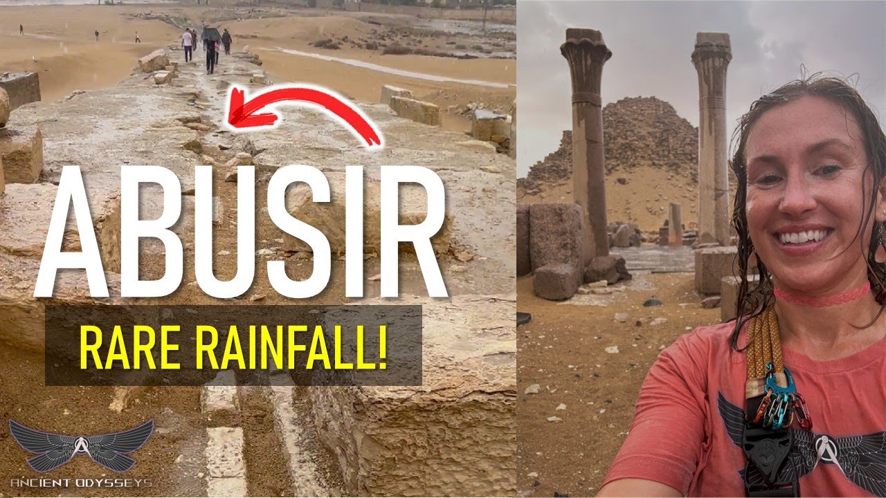 PYRAMID OF SAHURE AWAKENS AFTER RARE RAINFALL!  | SECRETS OF ABUSIR (Part 3)