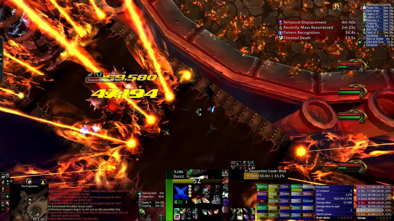 Landsoul (Rogue) PoV Siegecrafter Blackfuse 25 Heroic World 2nd