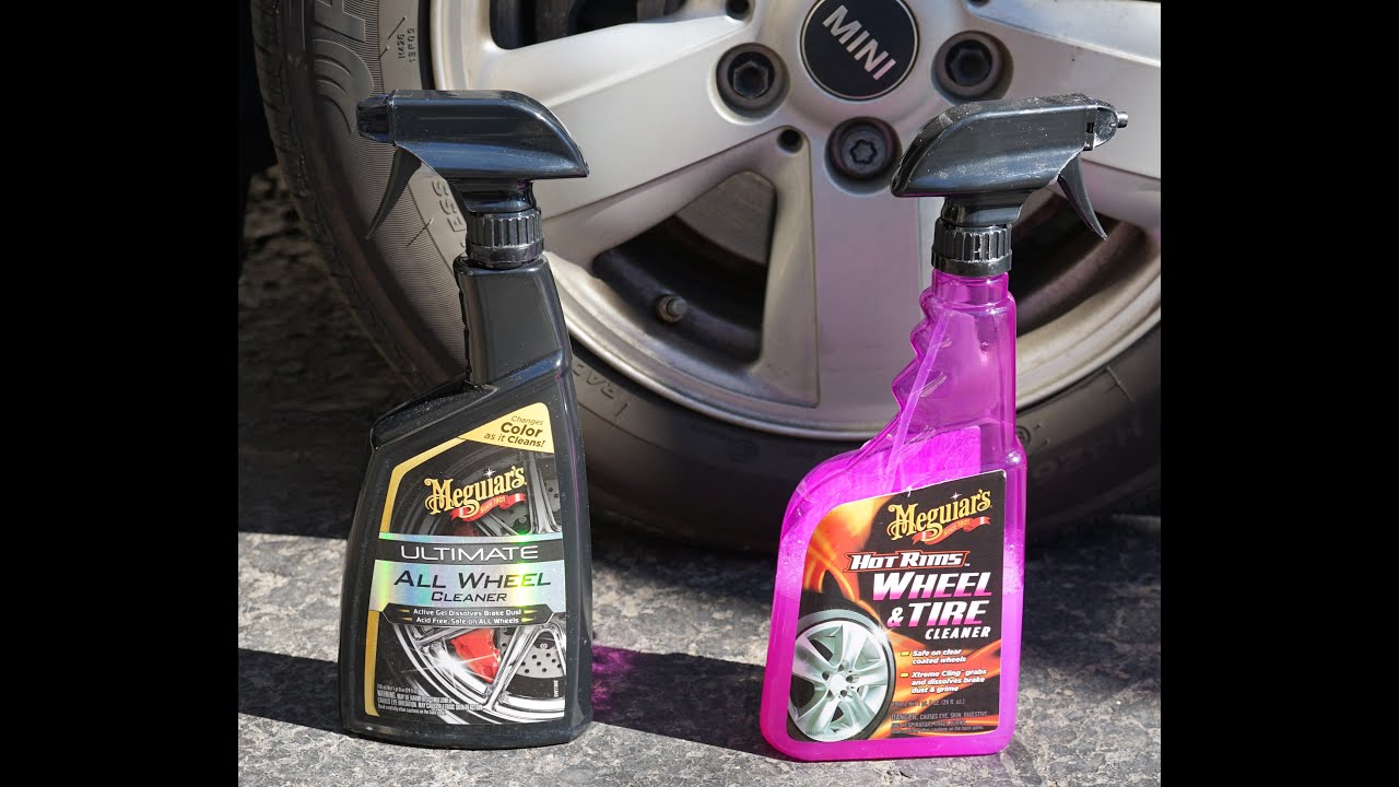 Очиститель колес Meguiars Ultimate All Wheel Cleaner против очистителя колес Meguiar's Hot Rims