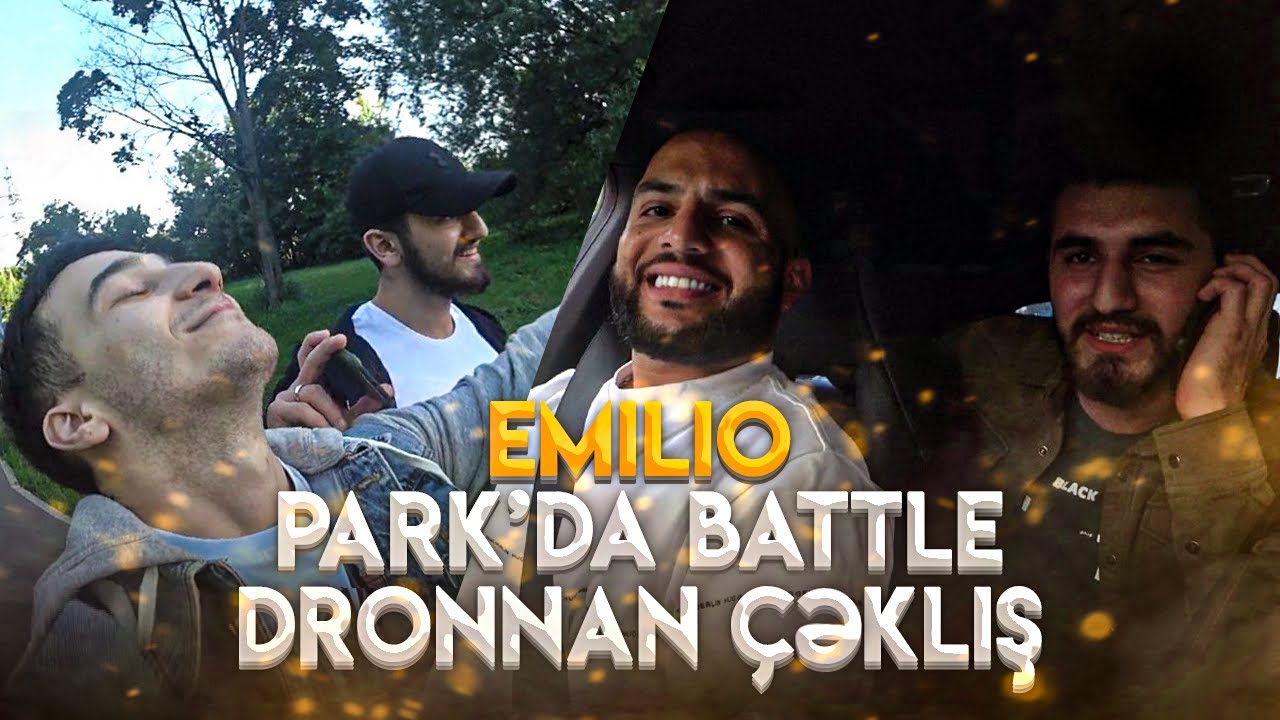 Azvlog#39. Park da battle. Dronla çəkiliş. Emilio. Pizza sifarişi. Pahlavashow. Azərbaycanda vlog.