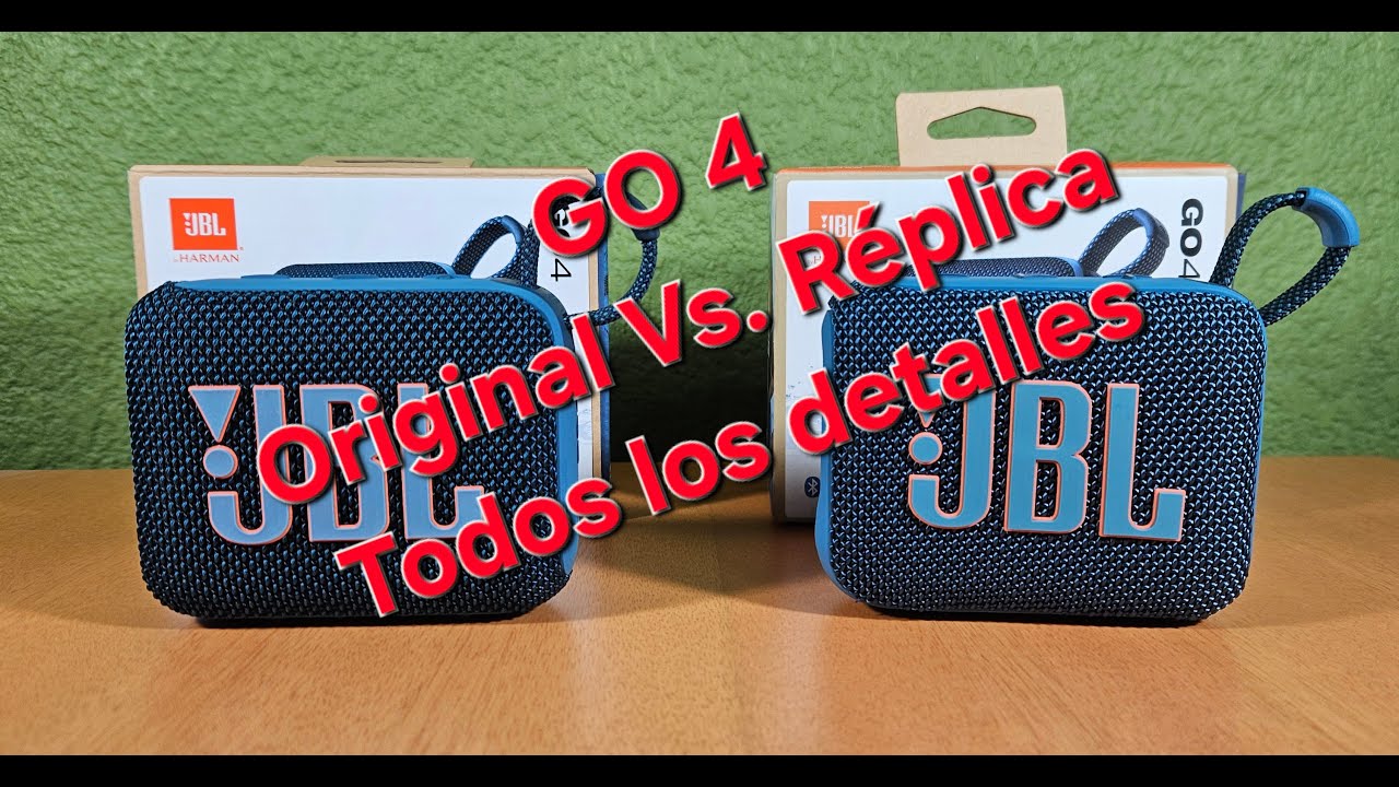 JBL Go 4 Original Vs. Réplica (1ra Parte)