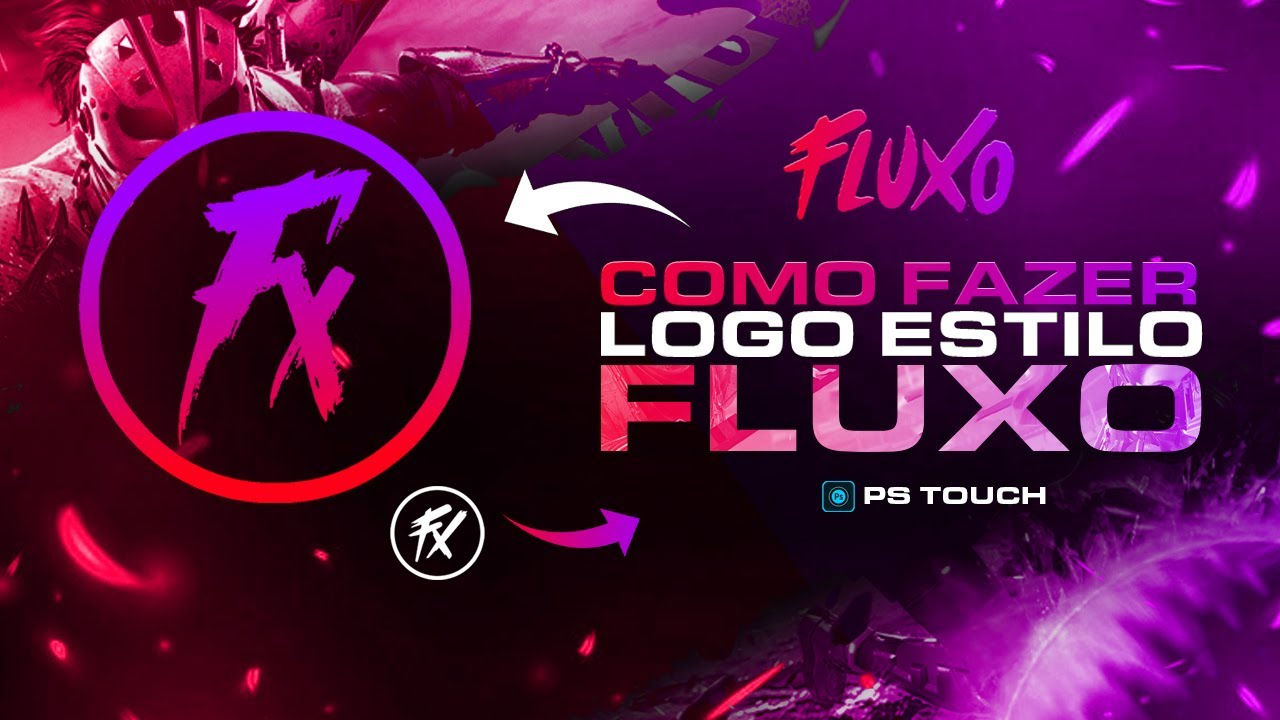 Tutorial Como Fazer Uma Logo Pra Guilda/Cl&atilde; Estilo Fluxo | Passo A Passo Pelo Celular! Alan Design!