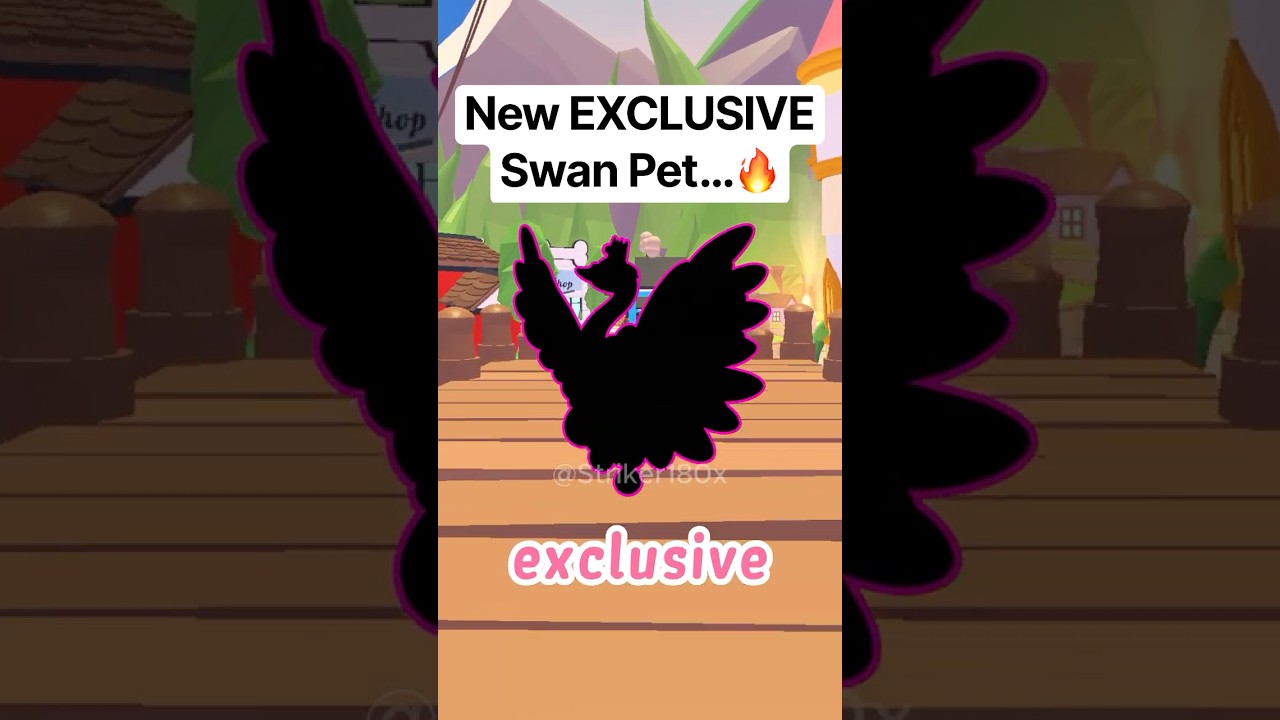 New EXCLUSIVE Swan Pet in Adopt Me...🔥#roblox #adoptme