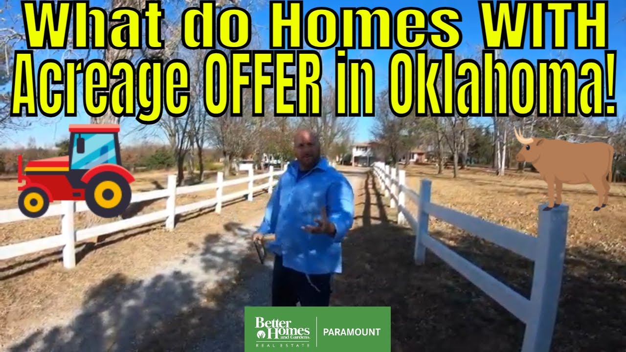 Home with Acreage in Oklahoma City Metro 🏘️ Moving to Jones Oklahoma 🚜 Living in Jones, Oklahoma