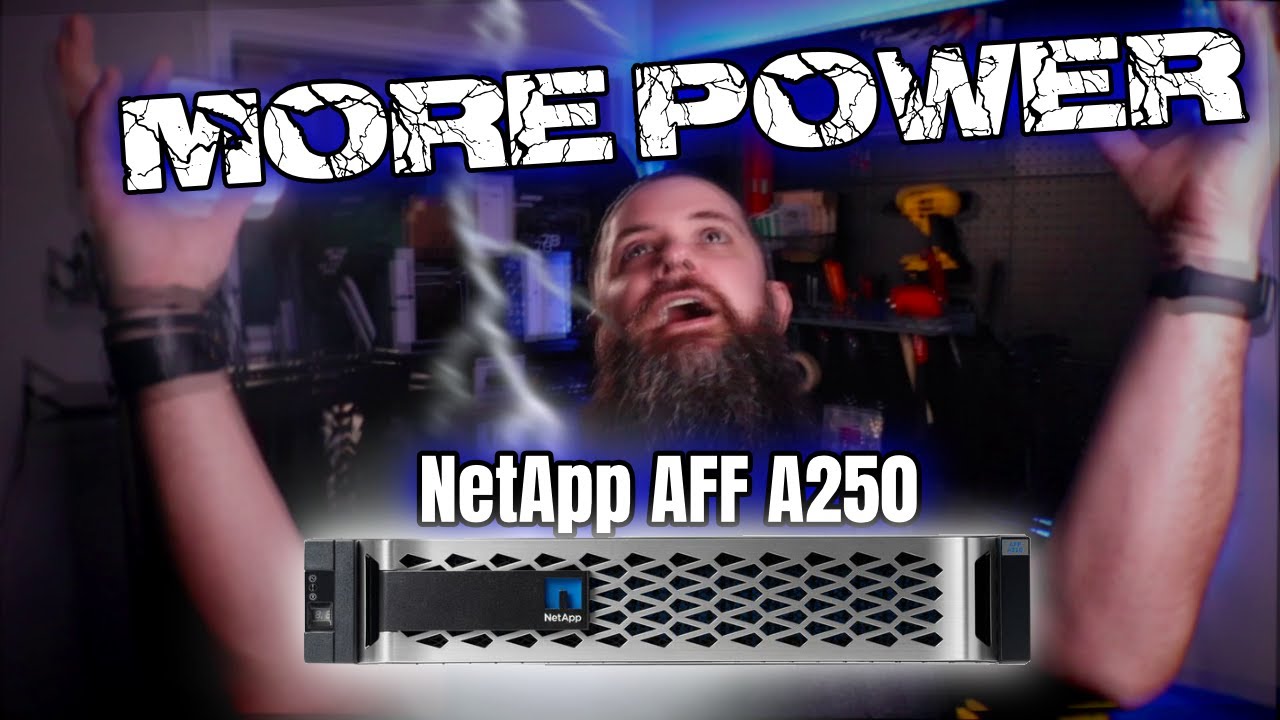 AFF A250 BRINGS IT! NVMe, 100GbE, and MORE!