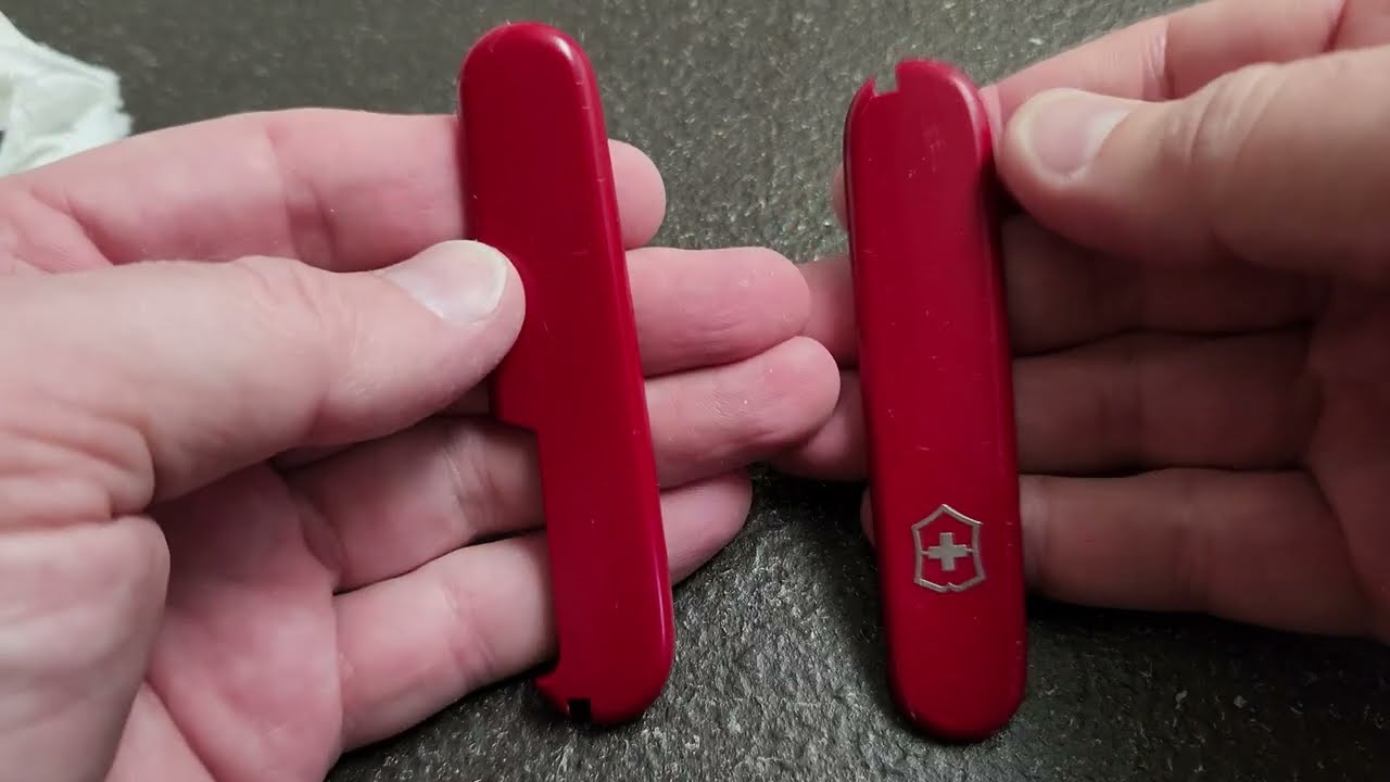 Restoring a Swiss Army Knife Huntsman ASMR SAK