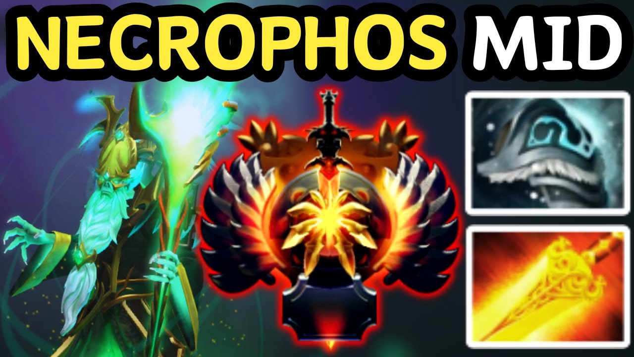 🔥 THIS IS HOW TO PLAY NECROPHOS MID WITH ABSOLUTE CONTROL | DOTA 2 🔥